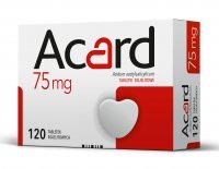 Acard 75 mg, 120 tabletek