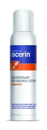 Acerin Komfort Dezodorant do obuwia i stóp, 150 ml
