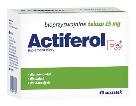 Actiferol Fe 15 mg, 30 saszetek