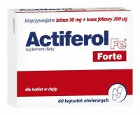 Actiferol Fe Forte, 60 kapsułek