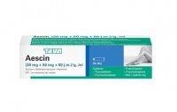 Aescin Żel lek przeciwzapalny na urazy i obrzęki nóg, 40 g