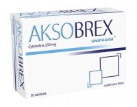 Aksobrex 250 mg, 30 tabletek