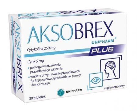 Aksobrex Plus, 30 tabletek