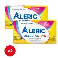 Aleric Deslo Active 2,5mg, 10 tabletek