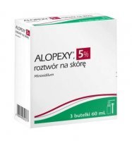 Alopexy 50 mg/ml Roztwór na skórę, 3 x 60 ml