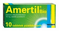 Amertil Bio 10 mg Tabletki na alergię, 10 tabletek