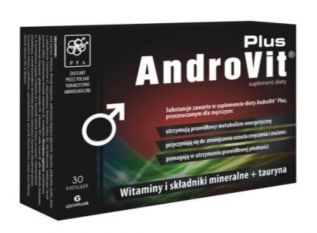 Androvit Plus, 30 kapsułek