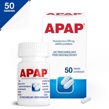 APAP, 50 tabletek
