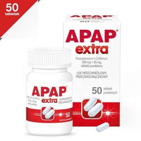 APAP Extra, 50 tabletek