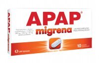 APAP Migrena, 10 tabletek