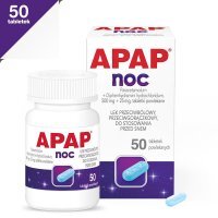APAP Noc, 50 tabletek