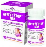 Apetyt Stop Max, 90 tabletek do ssania /Domowa Apteczka/