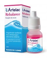 Artelac Rebalance Krople nawilżające, 10 ml