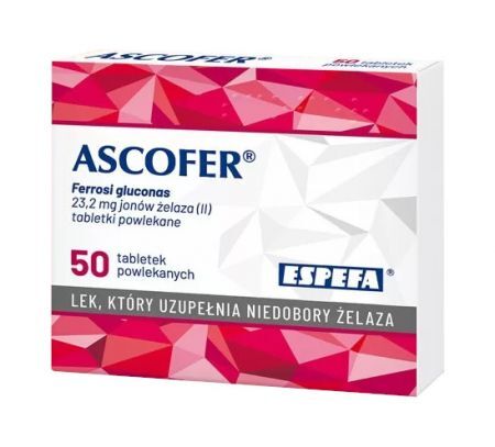 ASCOFER 200 mg, 50 tabletek