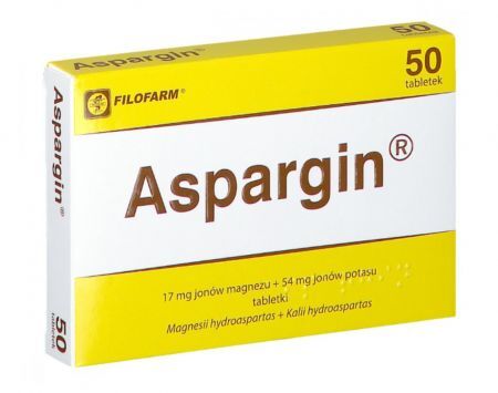 ASPARGIN, 50 tabletek /FILOFARM/