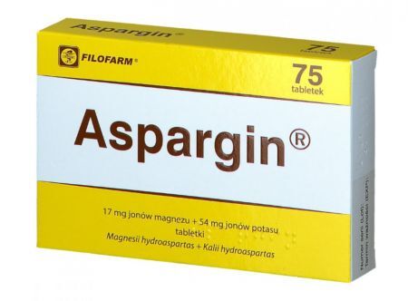 Aspargin, 75 tabletek /Filofarm/