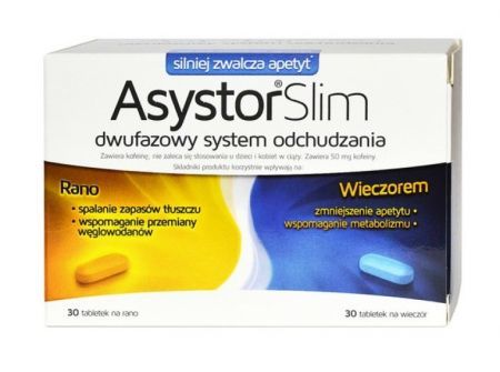 Asystor Slim, 60 tabletek