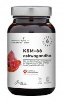 Aura Herbals Ashwagandha KSM-66, 30 kapsułek