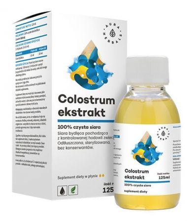 Aura Herbals Colostrum Ekstrakt, 125 ml (data ważności: 31.12.2022)