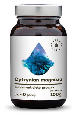 Aura Herbals Cytrynian magnezu, 100 g