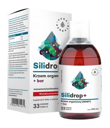 Aura Herbals Silidrop + BOR, 500 ml