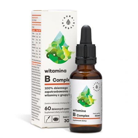 Aura Herbals Witamina B Complex, 30 ml