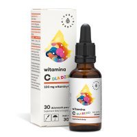Aura Herbals Witamina C dla dzieci 100 mg, 30 ml