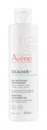 Avene Cicalfate+ Oczyszczający żel do mycia, 200 ml