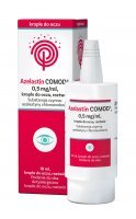 Azelastin Comod 0,5 mg/ml Krople do oczu na alergię, 10 ml