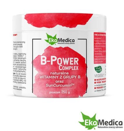 B-power Complex EkaMedica, 250 g (data ważności: 31.05.2023)