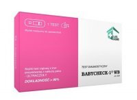 Babycheck 1-WB test ciążowy z krwi, 1 sztuka