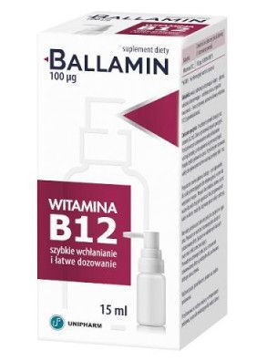 Ballamin 100 ug aerozol, 15 ml