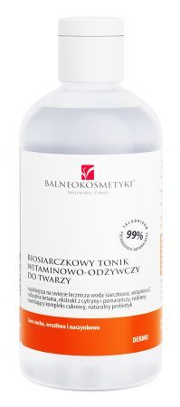 Balneokosmetyki Biosiarczkowy tonik witaminowo-odżywczy do twarzy, 300 ml