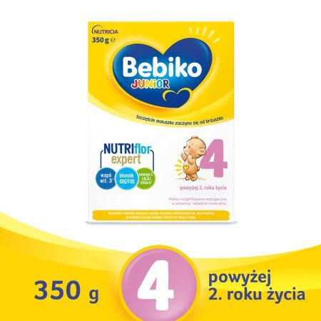 Bebiko Junior 4 Mleko modyfikowane dla dzieci powyżej 2. roku życia, 350 g