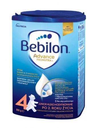 Bebilon 4 Pronutra-Advance mleko modyfikowane dla dzieci powyżej 2. roku życia, 800 g