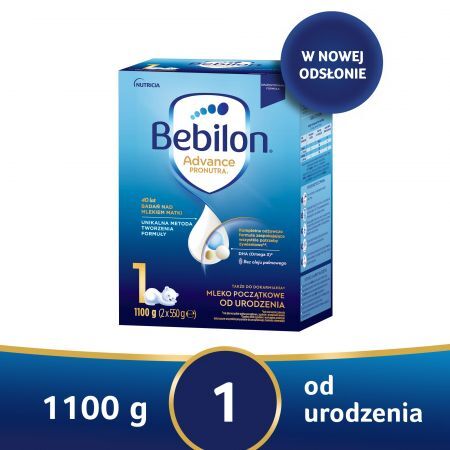 Bebilon Advance 1 Mleko początkowe od urodzenia, 1100 g