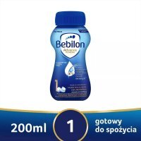 Bebilon Advance 1 Mleko początkowe od urodzenia, 200 ml (data ważności: 29.07.2023)