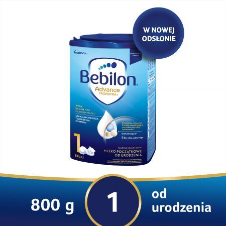 Bebilon Advance 1 Mleko początkowe od urodzenia, 800 g