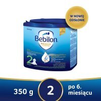 Bebilon Advance 2 Mleko następne po 6. miesiącu życia, 350 g (data ważności: 25.02.2024)