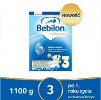 Bebilon Advance 3 Mleko modyfikowane o smaku waniliowym po 1. roku życia, 1100 g