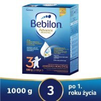 Bebilon Advance 3 Mleko modyfikowane po 1. roku życia, 1000 g