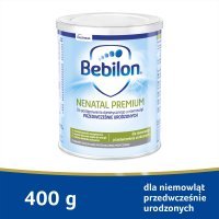 Bebilon Nenatal Premium Mleko dla niemowląt przedwcześnie urodzonych, 400 g