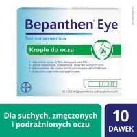 Bepanthen Eye Krople do oczu, 10 x 0,5 ml