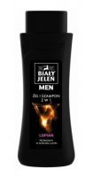 BIAŁY JELEŃ Żel i szampon 2 w 1 z łopianem For Men, 300 ml