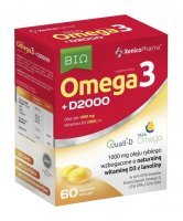 Bio Omega3 + D3 2000, 60 kapsułek