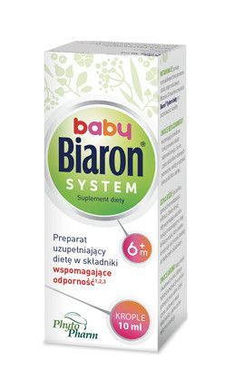 Bioaron System Baby 6m+ krople, 10 ml (data ważności: 30.06.2022)