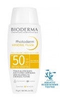 Biodema Photoderm Mineral Fluide SPF 50+ Fluid mineralny do skóry wrażliwej i alergicznej, 75 g