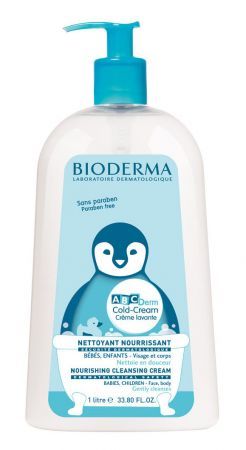 BIODERMA ABCDerm Cold-Cream Kremowa emulsja do mycia, 1000 ml