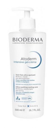BIODERMA Atoderm Intensive gel - creme pielęgnacja suchej skóry, 500 ml