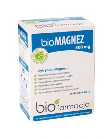 Biofarmacja Bio Magnez, 20 saszetek
